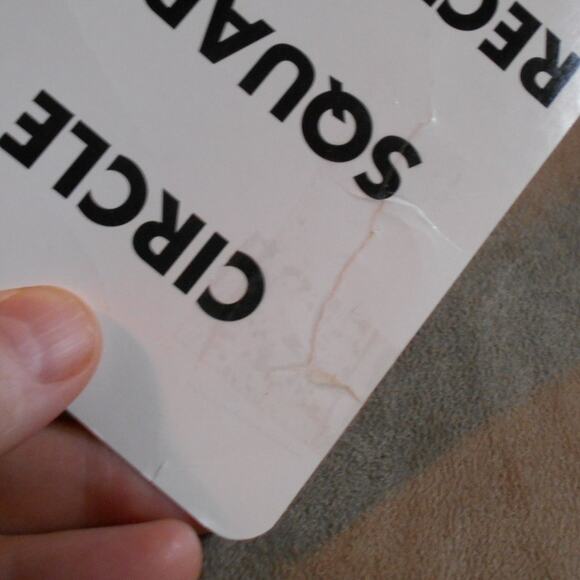 Fisher-Price 2004 Colors and Shapes Jumbo Preschool Flash Cards Complete - Picture 7 of 10